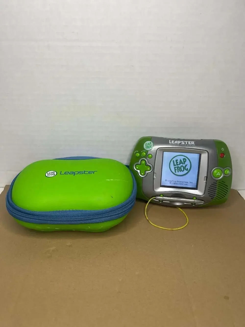LeapFrog Leapster Learning Game System Handheld Console with Case